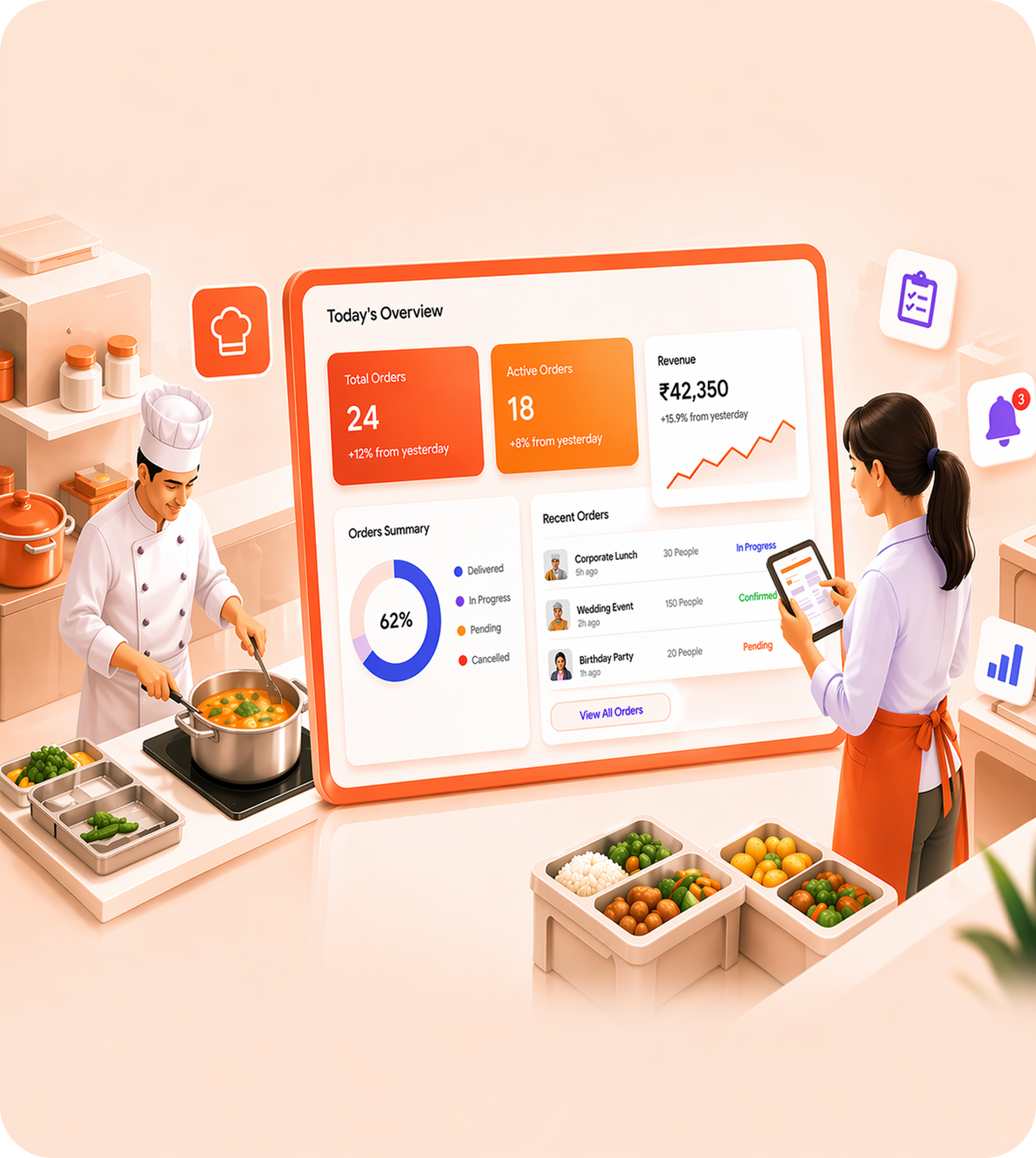Dashboard Illustration